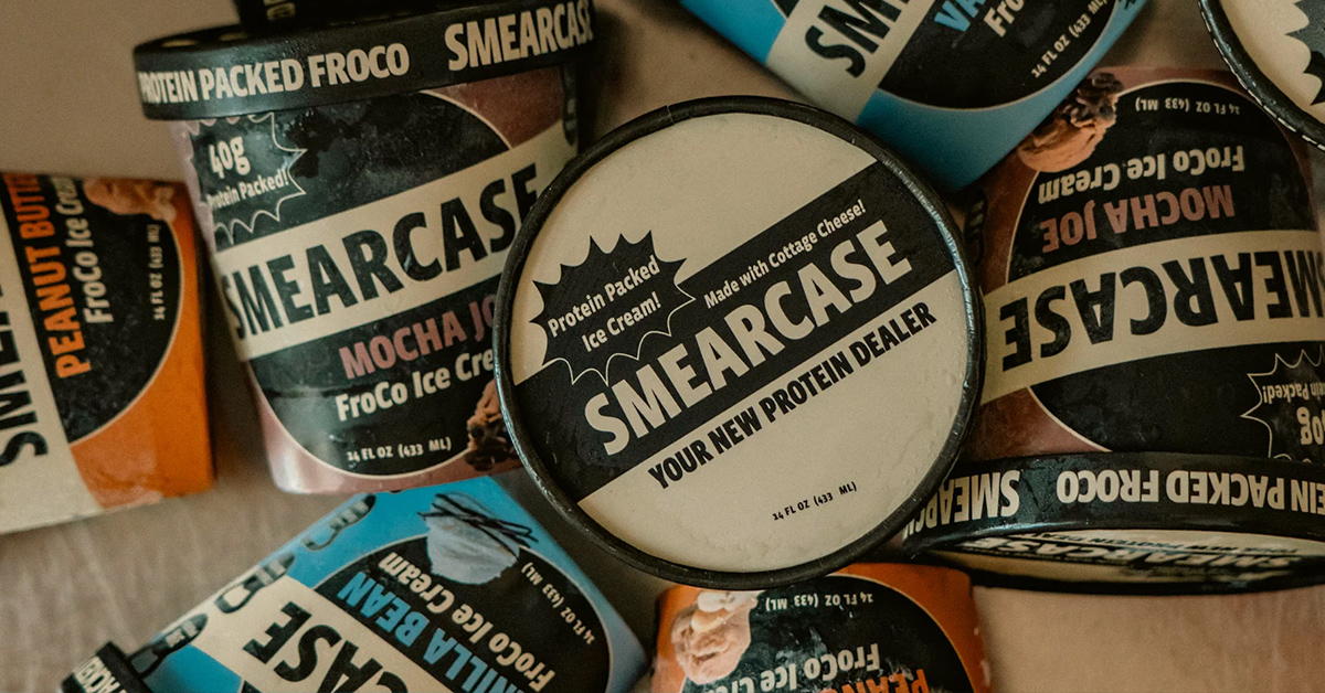 Smearcase is created a new category of FroCo, or frozen cottage cheese