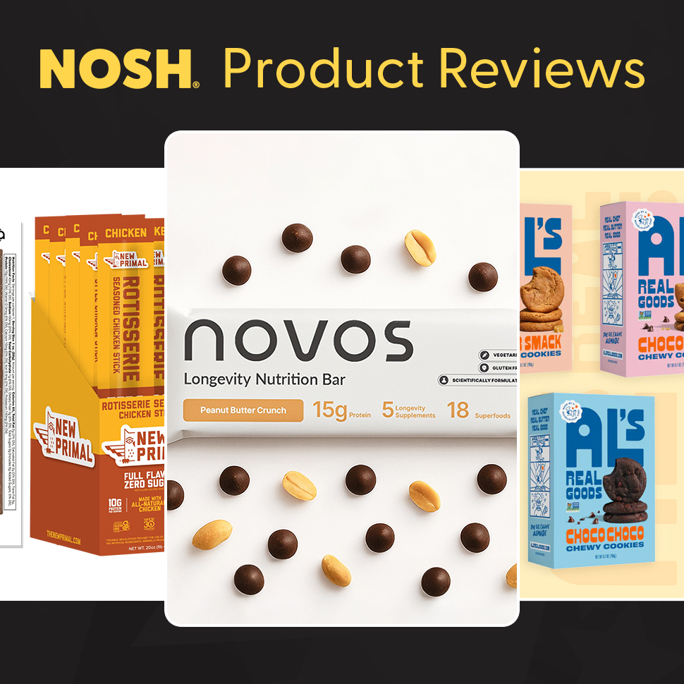 Reviews: New Primal’s Spin On Rotisserie; Plus, AL’s Real Goods, NOVOS Longevity Bars