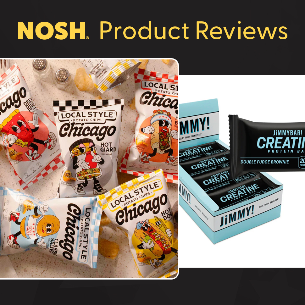 Reviews: Chicago-Inspired Potato Chips and Creatine-Packed Protein Bars