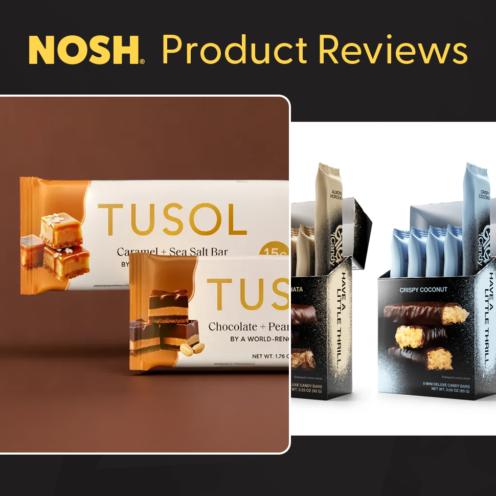 Reviews: Gigantic Candy Returns, Tusol Flexes Into Protein Bars