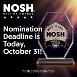 Nosh Best of 2025 Awards: Nominations Due Today, Oct. 31