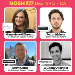 Nosh Live 2025: What’s on the Minds of the Food Investors?