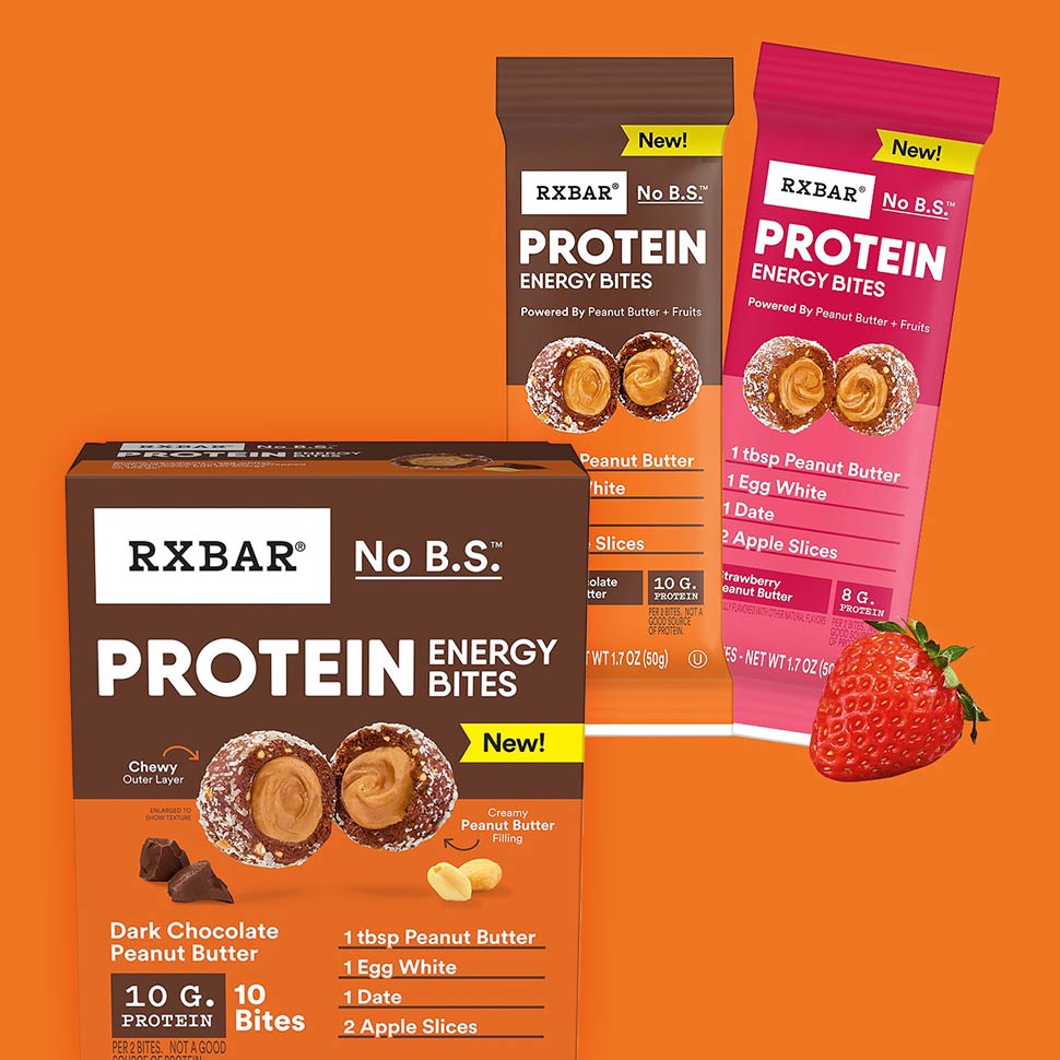 RXBAR Rolls Into New Bites Format