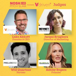 Judges Revealed for the Nosh Live 2025 Pitch Slam
