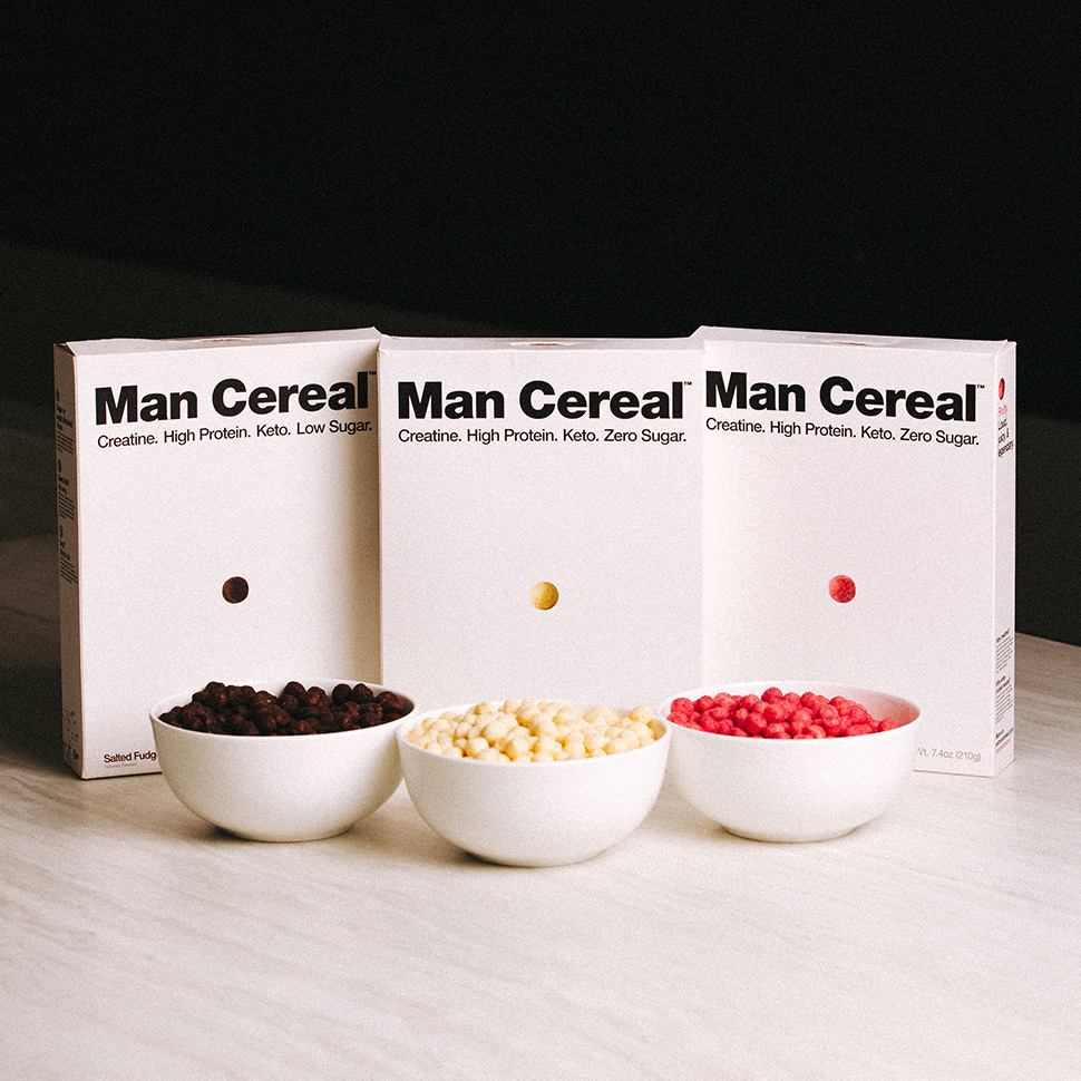 Man Cereal Aims To Be The Liquid Death Of Breakfast