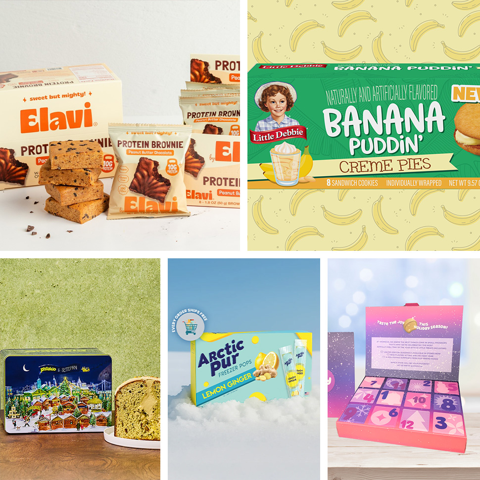 New Products: Pistakio Unveils Panettone for the Holidays, Whoa Dough Does Snack Packs