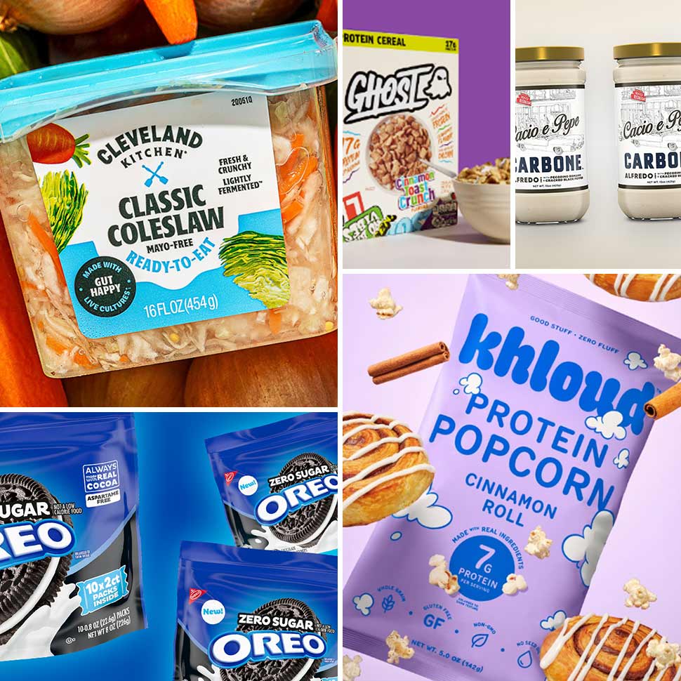 New Products: Khloud’s Cinnamon Roll Protein Popcorn, Ben & Jerry’s Does Bars and Oreo Goes Zero Sugar