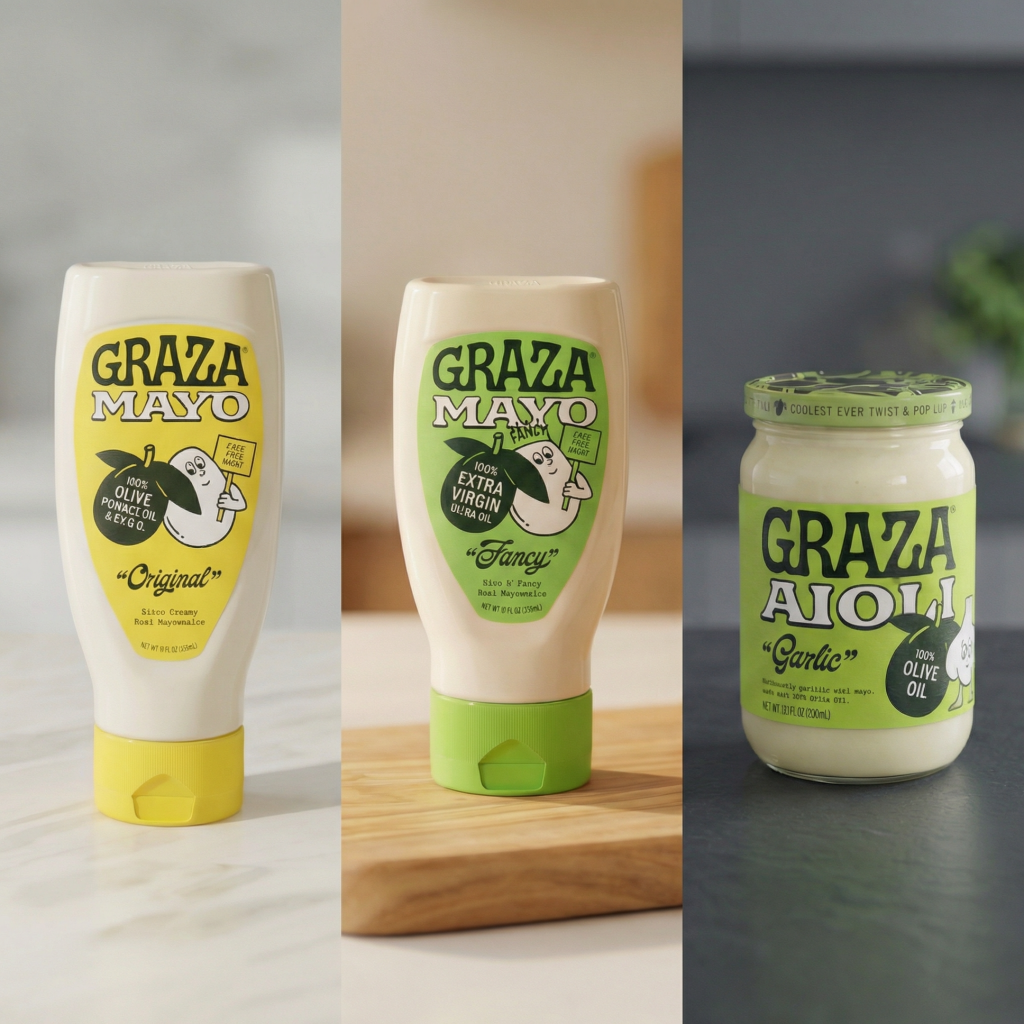 Graza Gets ‘Fancy’ With Mayo Line Thumbnail