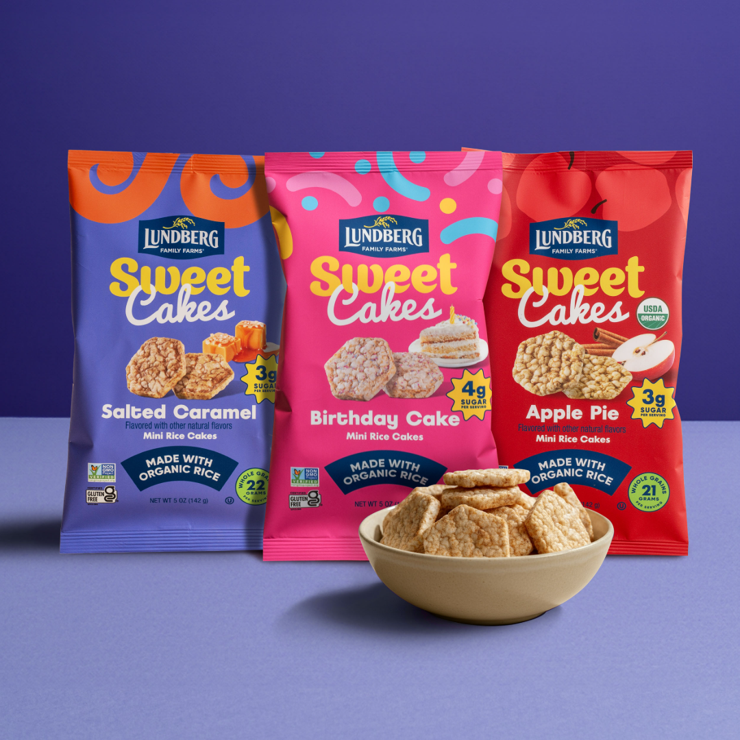 Lundberg Farms Brings Regenerative Rice to Dessert-Inspired Snacking
