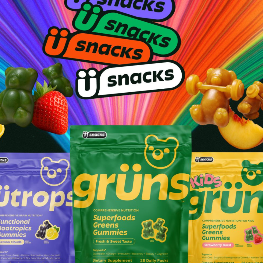 Grüns Unveils New Brand Platform As Gummy Supplements Surge