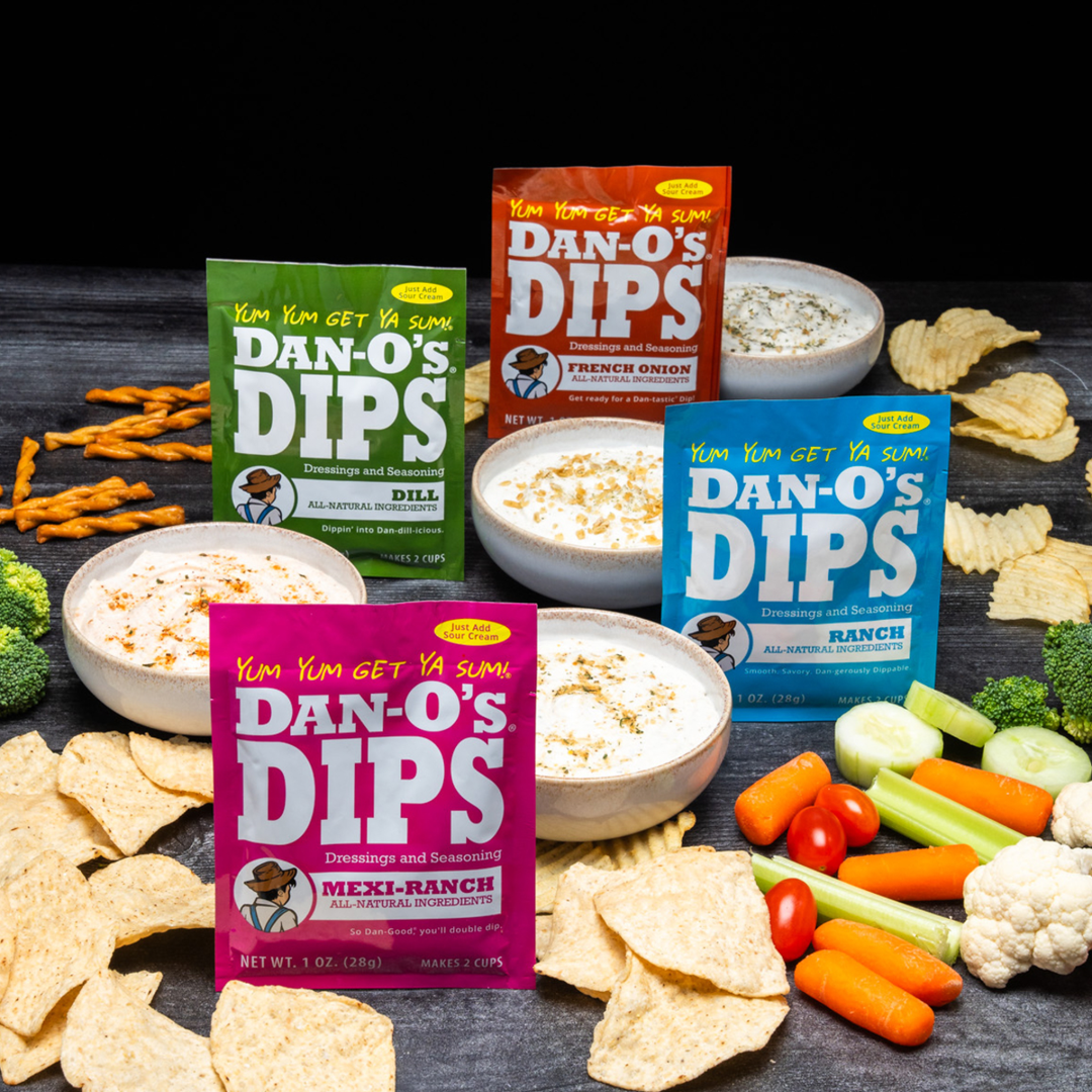 Dan-O’s Seasoning Expands into Dip Mixes