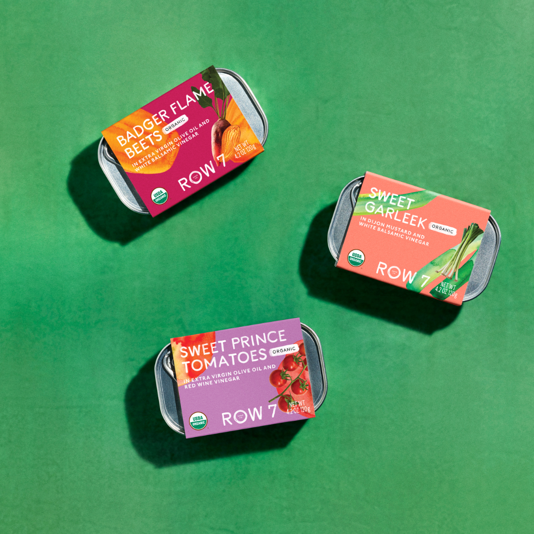 Row 7 Introduces Tinned Vegetables Line in Push for Grocery Expansion