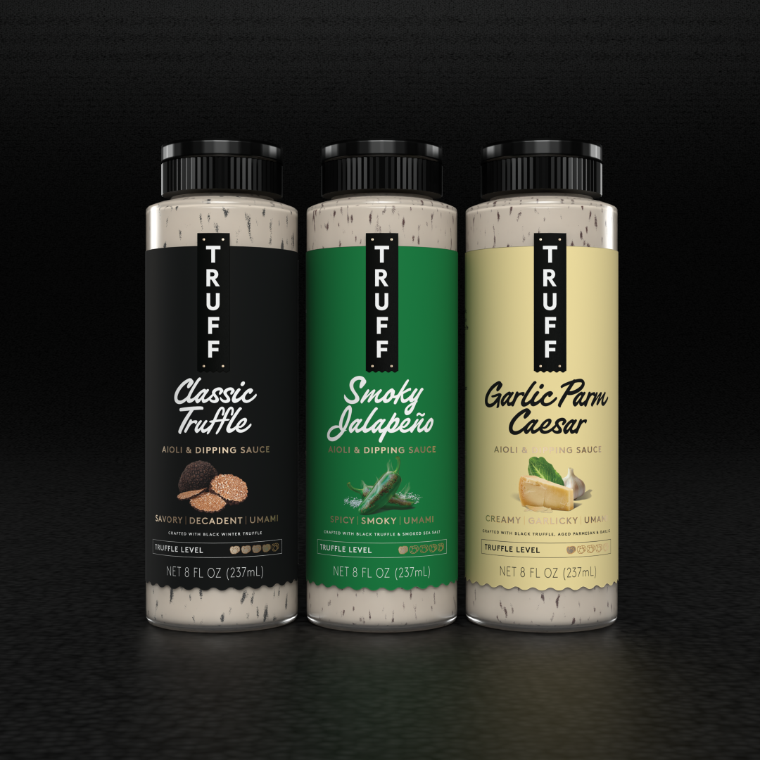 TRUFF Brings Its ‘Ultimate Culinary Flex’ Positioning to Squeezable Aiolis