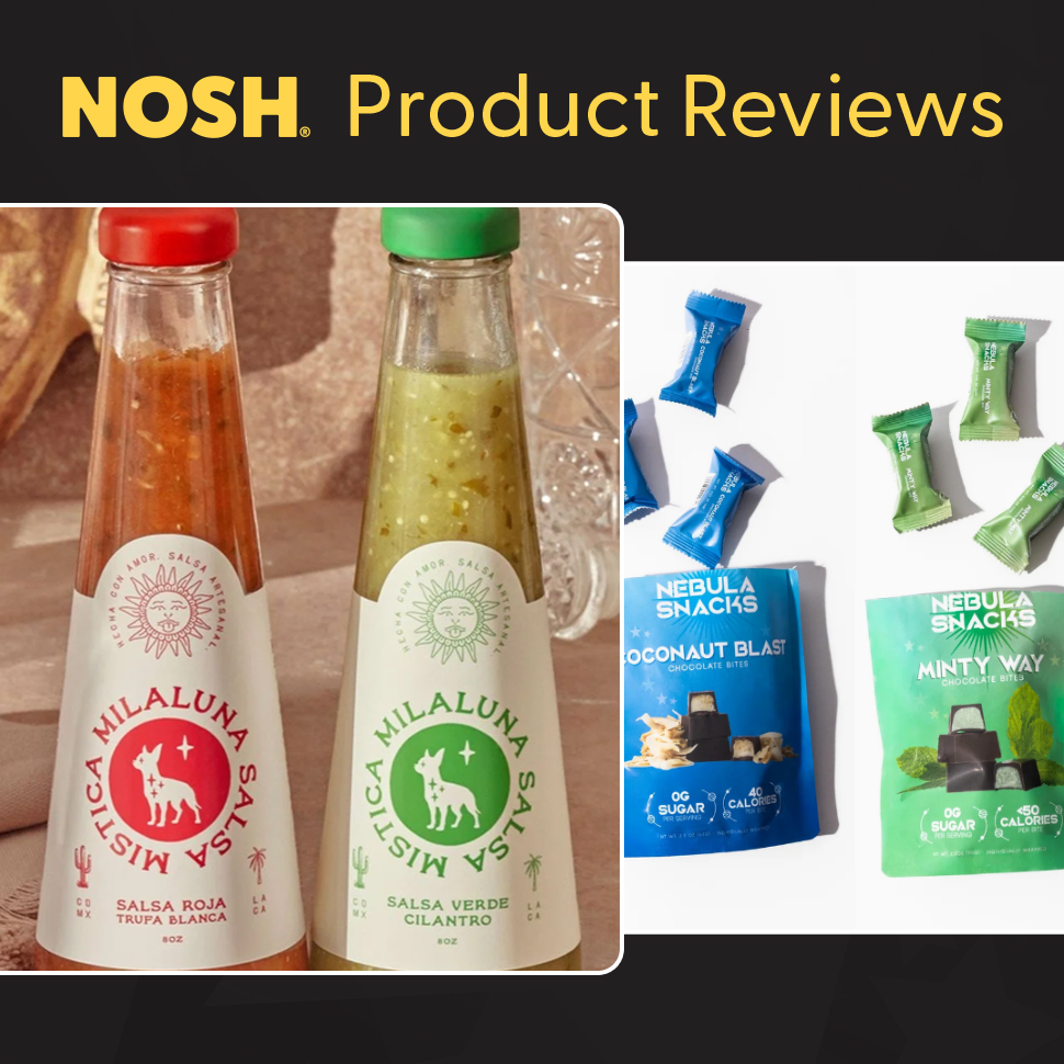 Reviews: Milaluna Salsa Mística and Nebula Snacks