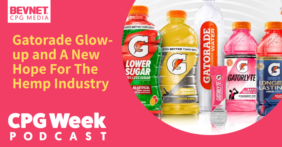 CPG Week: Gatorade Gets A ‘Lyte’ Overhaul and Laird Goes On A Buying Spree