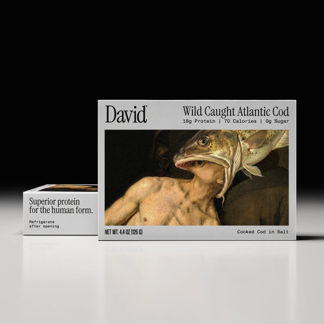 David Introduces Canned ‘Cod 2’ to Highlight Portable Protein Products