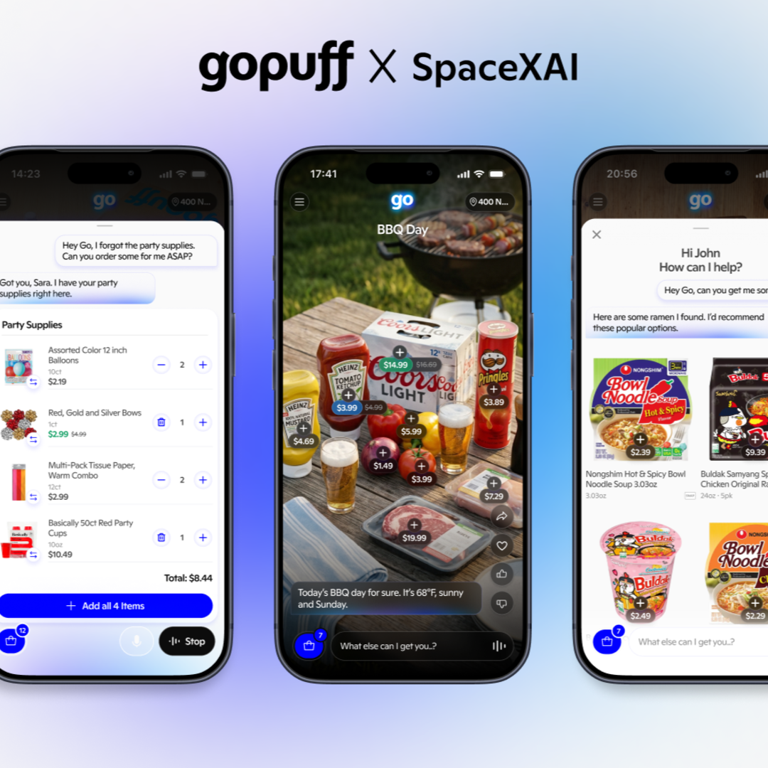 Gopuff Debuts Immersive Agentic Shopping Feature