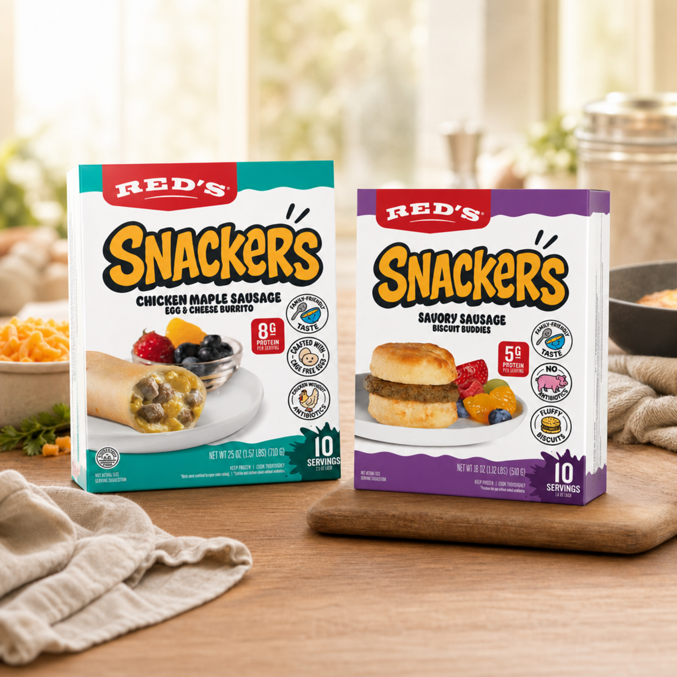 Red’s All Natural Enters Frozen Snacking Category