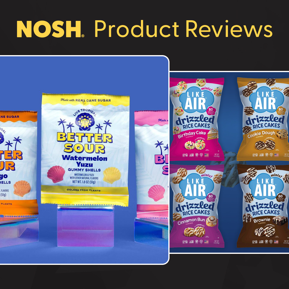 Reviews: Like Air Drizzled Rice Cakes and Better Sour Gummy Shells