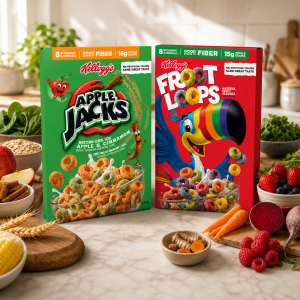 WK Kellogg Speeds Up Shift to Natural Colors Across Cereal Portfolio