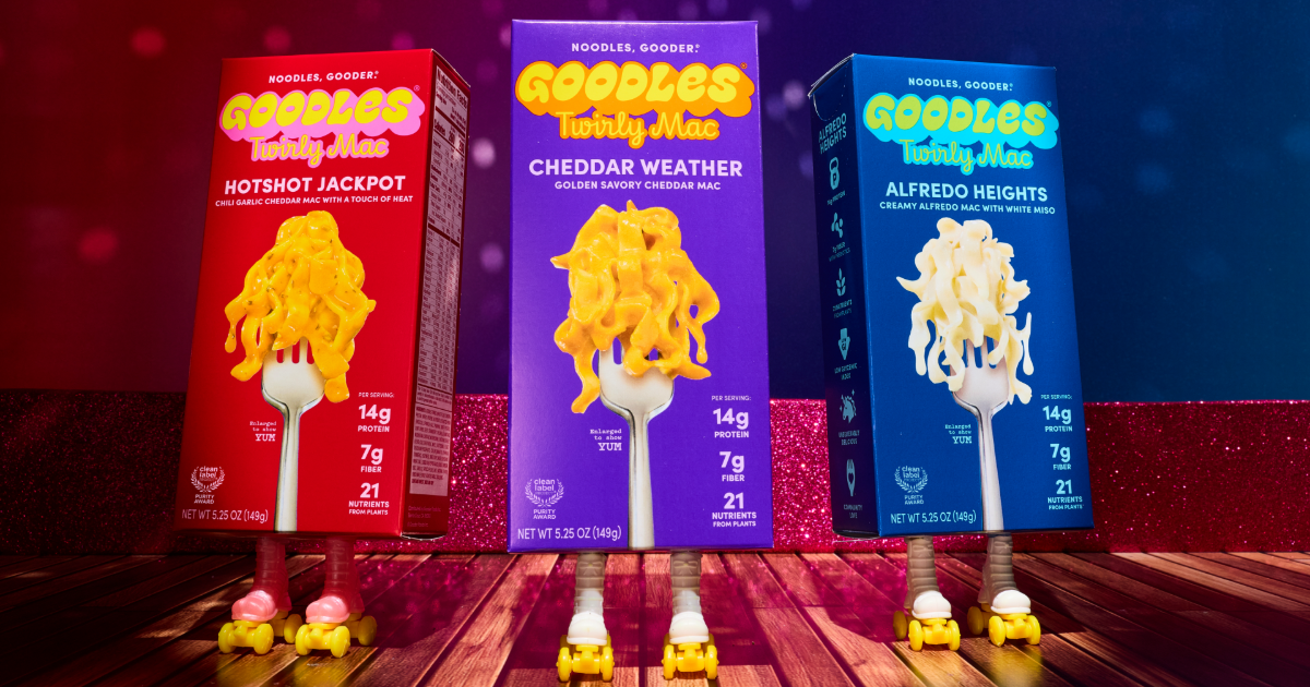 Red Shell Pasta New Products: Goodles Goes Twirly, Mango Habanero Jams | Nosh.com