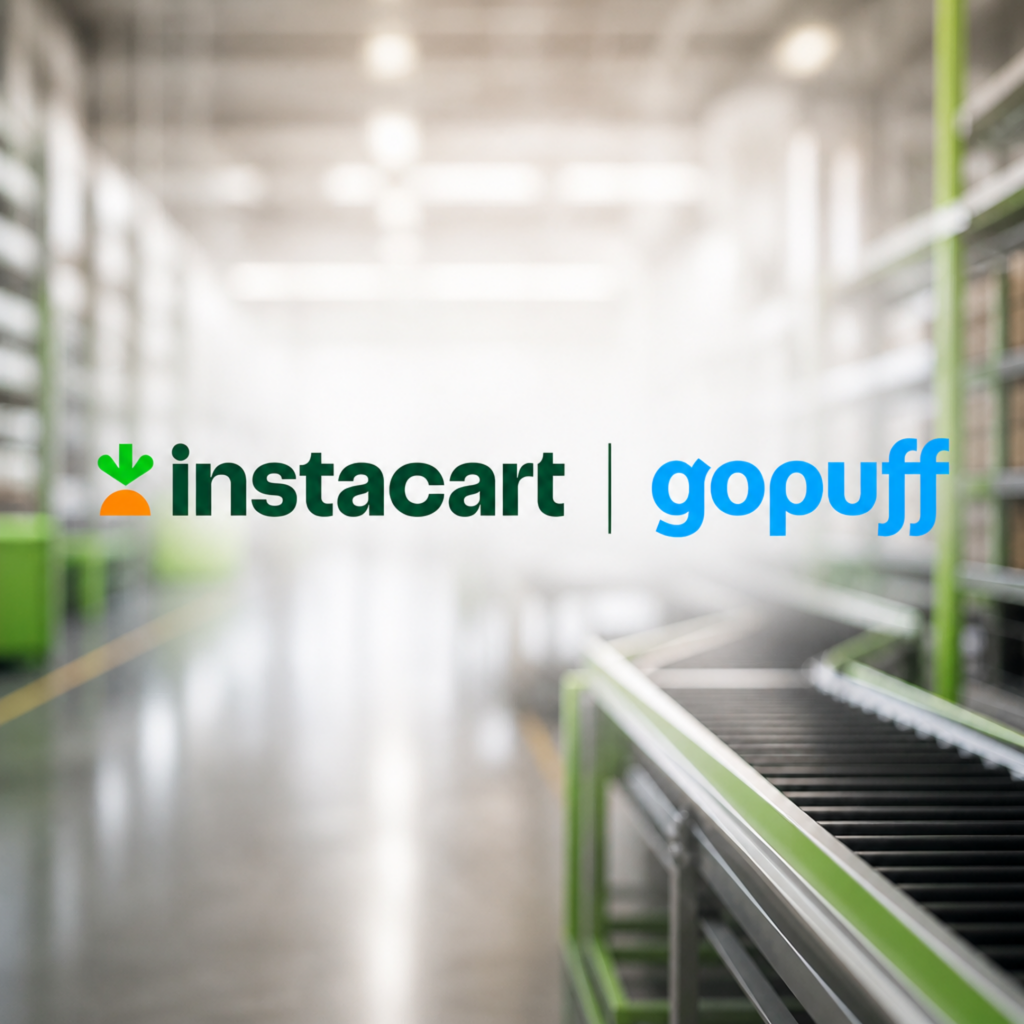 Instacart, Gopuff Team Up for Integrated Sales and Advertising Platforms