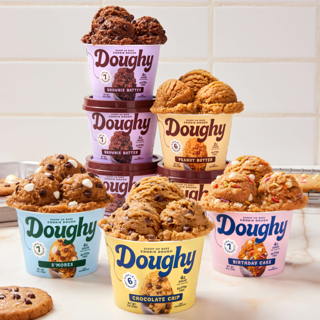 Doughy Unveils New Branding, Cookie ‘Puck’ Flatpacks At Target